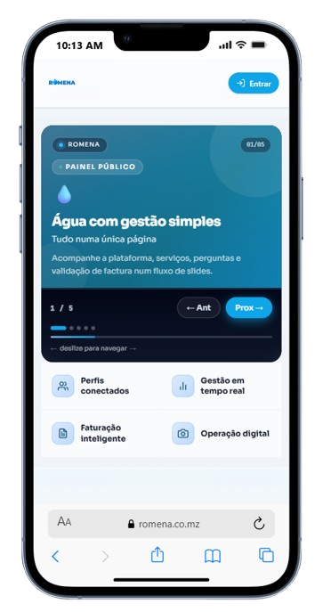 Romena plataforma de gestão de fornecimento de água - imagem 3